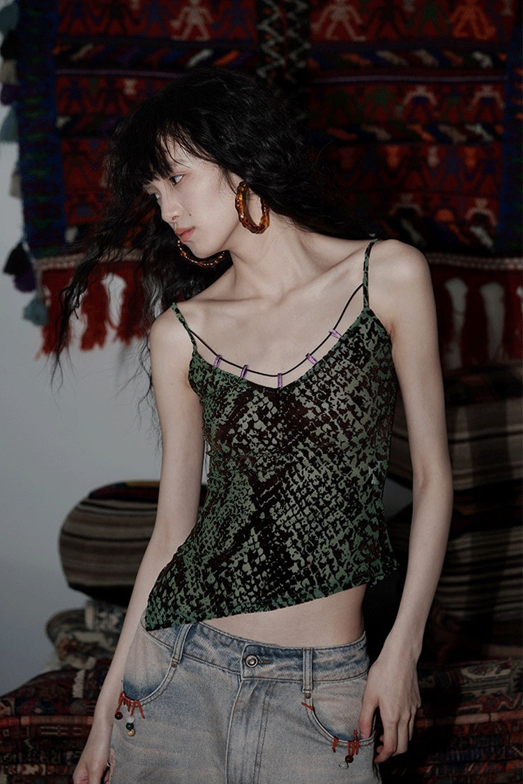 badtaste_Green_Western_Asymmetric_Slimming_Women's_Flocked_Velvet_Camisoles_799804995327_MISSTT