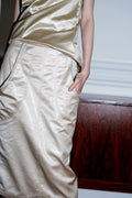 badtaste_Light_Gold_Metallic_Texture_Fishtail_Mid_Waist_Slim_Retro_Women's_Midi_Skirts_779917449921_MISSTT
