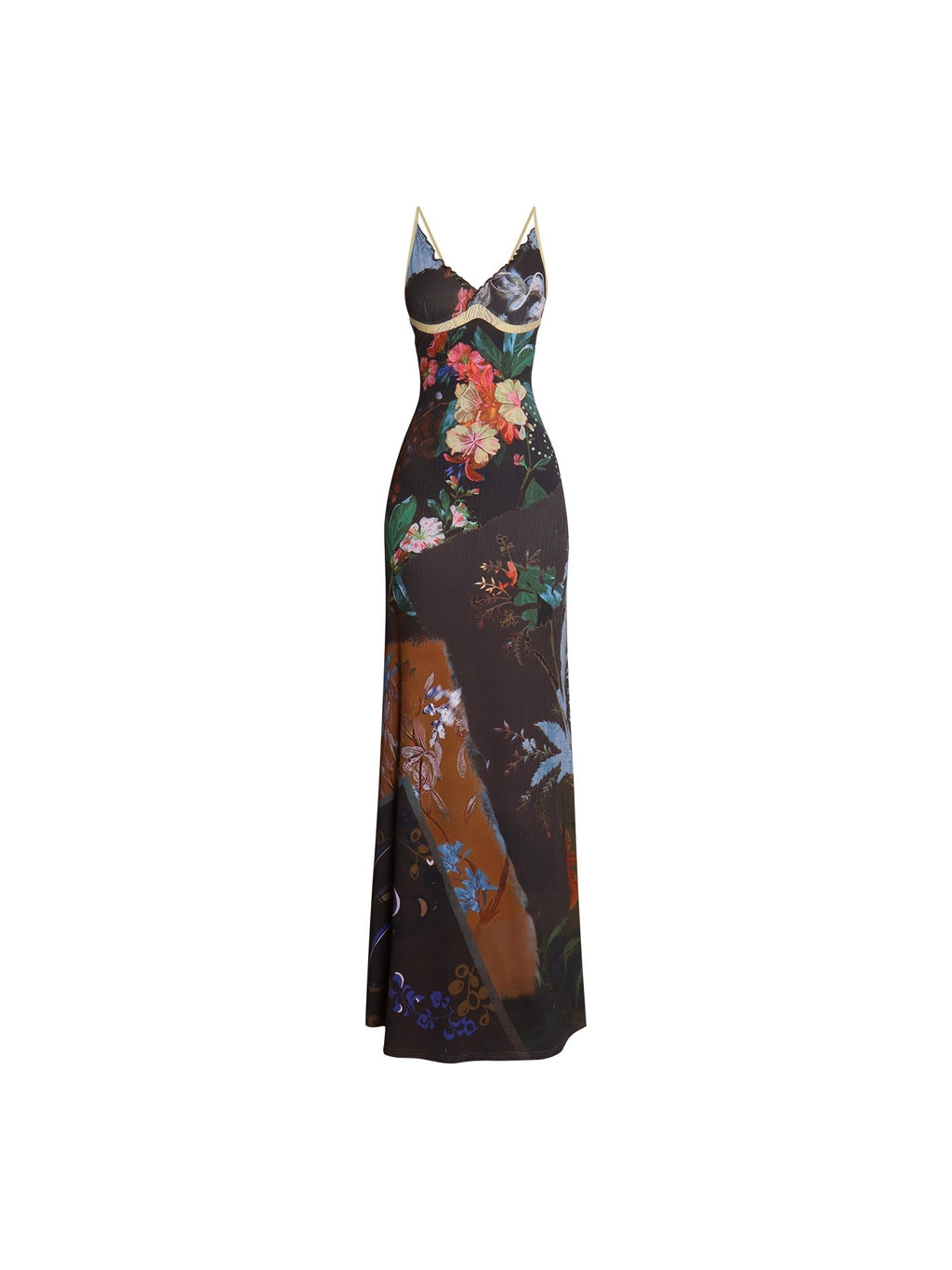 badtaste_New_Chinese_Print_V-neck_Lace_Mermaid_Women's_Slip_Maxi_Dresses_1056944558041_MISSTT