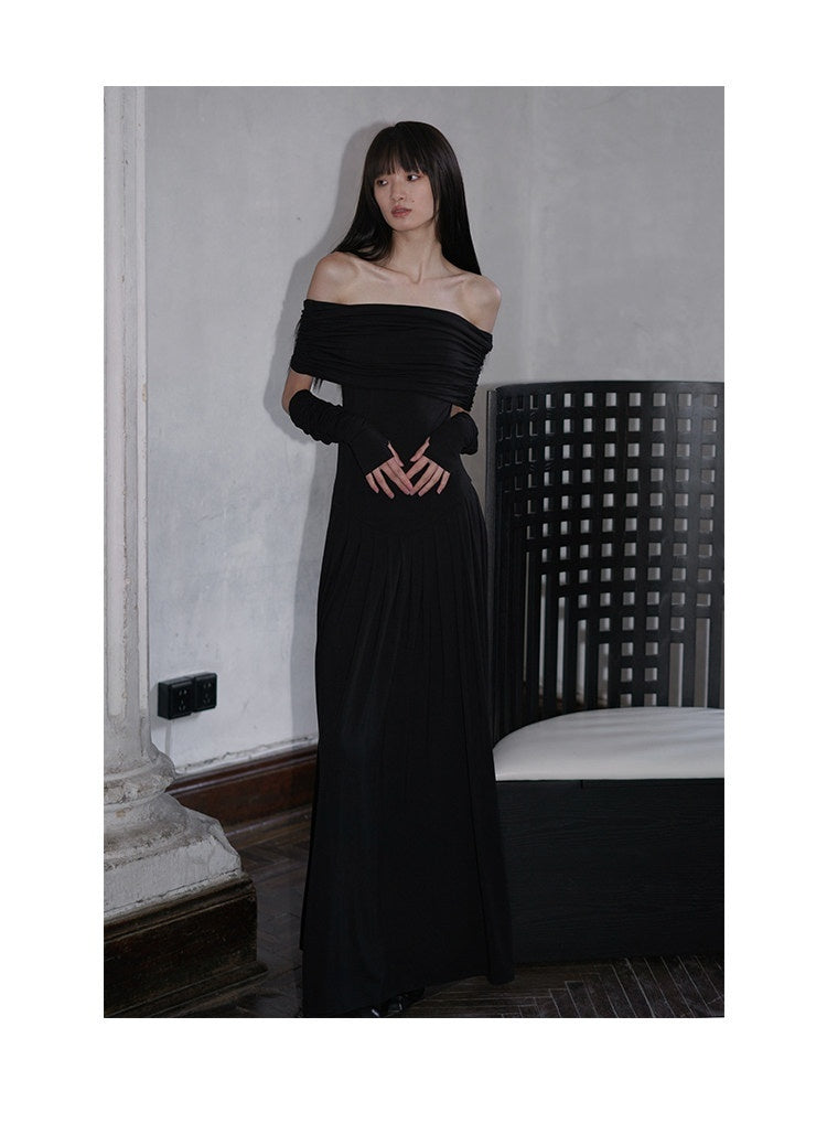 badtaste_Peacock_Blue_Off_Shoulder_Slim_Two_Piece_Women's_Strapless_Maxi_Dresses_705287069238_MISSTT