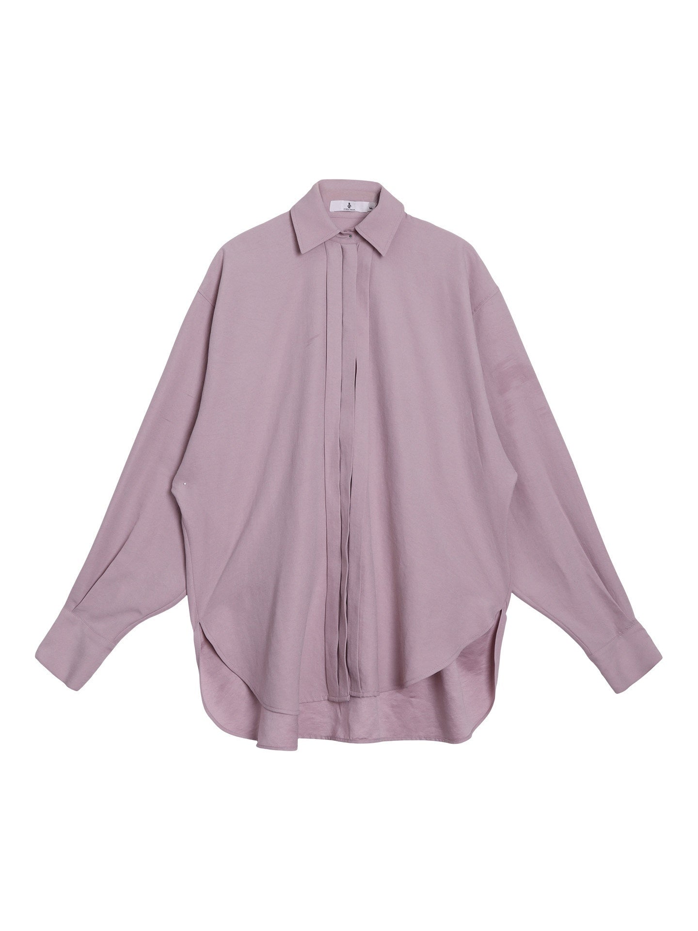 badtaste_Pink_Brushed_Solid_Vintage_Loose_Casual_Long_Sleeve_Women's_Oversized_Shirts_989785338198_MISSTT