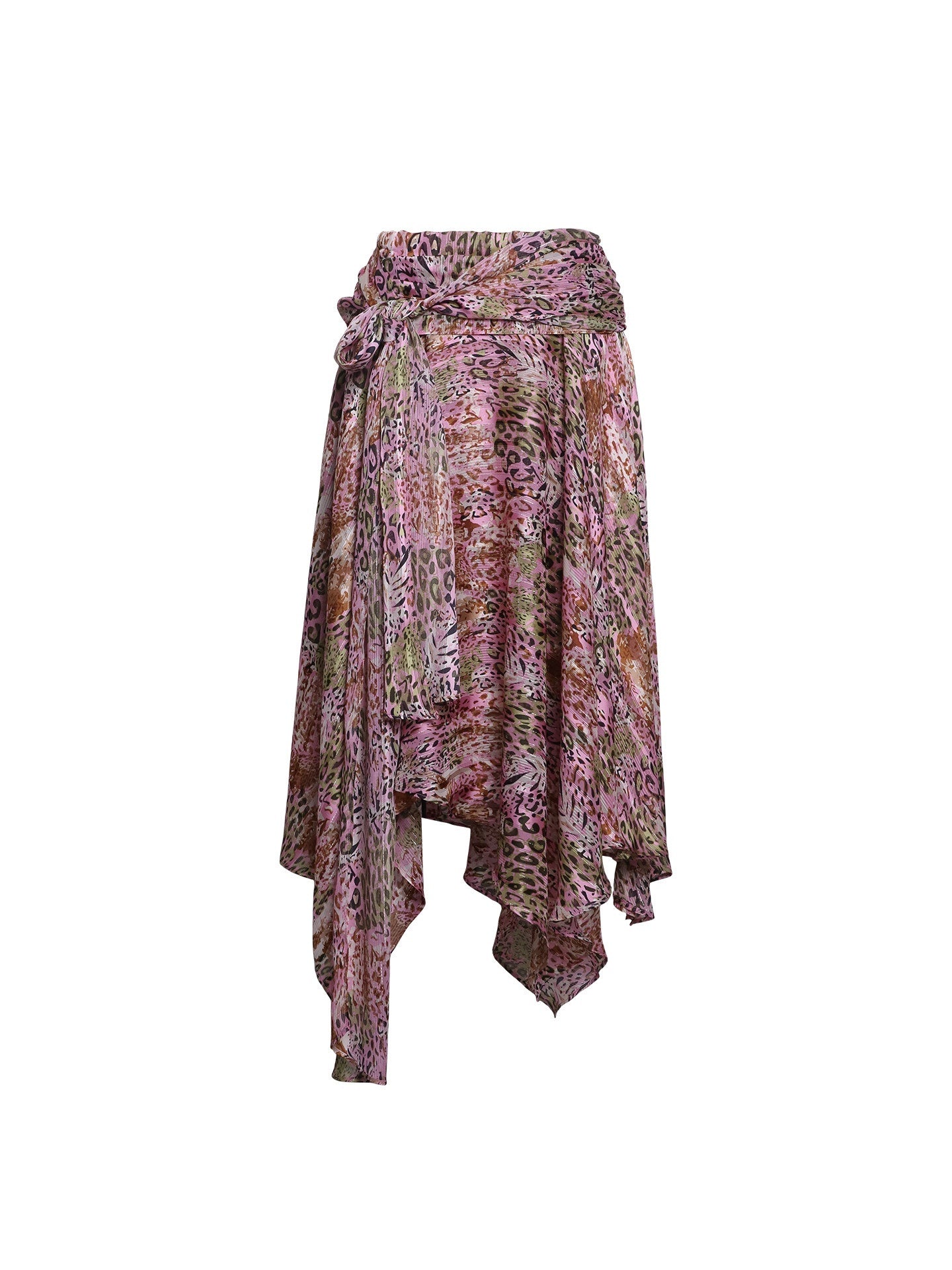 badtaste_Pink_Leopard_Irregular_Lace_Up_Multiway_A_Line_Women's_Midi_Skirts_937528576550_MISSTT