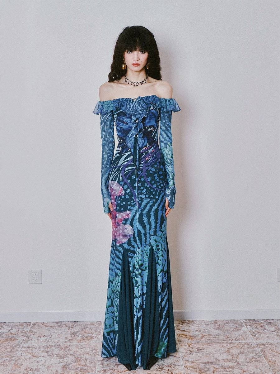 badtaste_Printed_New_Chinese_Style_Off_Shoulder_Mermaid_Women's_Strapless_Maxi_Dresses_837631602649_MISSTT
