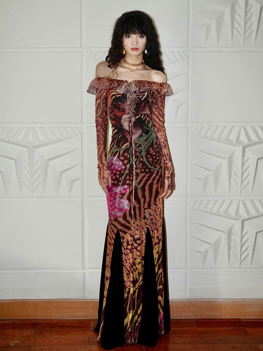 badtaste_Printed_New_Chinese_Style_Off_Shoulder_Mermaid_Women's_Strapless_Maxi_Dresses_837631602649_MISSTT