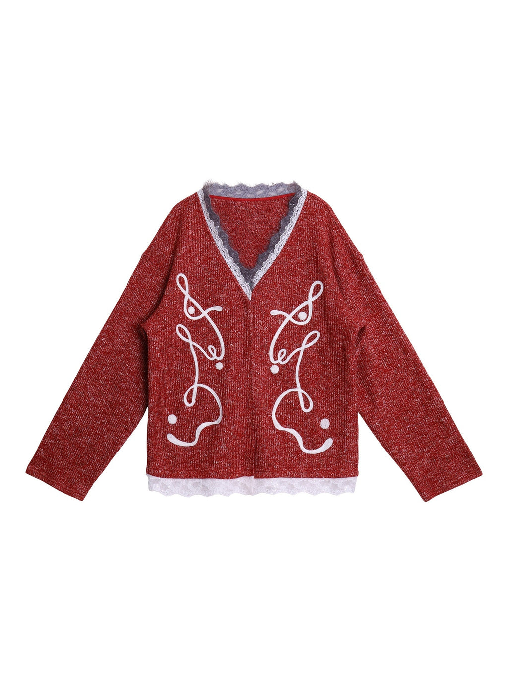 badtaste_Retro_Western_Colorblock_Patchwork_Lace_Embroidered_Loose_Women's_Knit_Cardigans_1000176841708_MISSTT