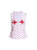 badtaste_Retro_Western_Colorblock_Polka_Dot_V-neck_Frog_Button_Women's_Tank_Tops_936014939185_MISSTT