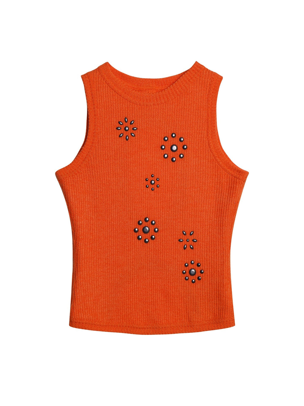 badtaste_Rhinestone_Cutout_Open_Back_Slim_Solid_Knit_Women's_Tank_Tops_1058875612607_MISSTT