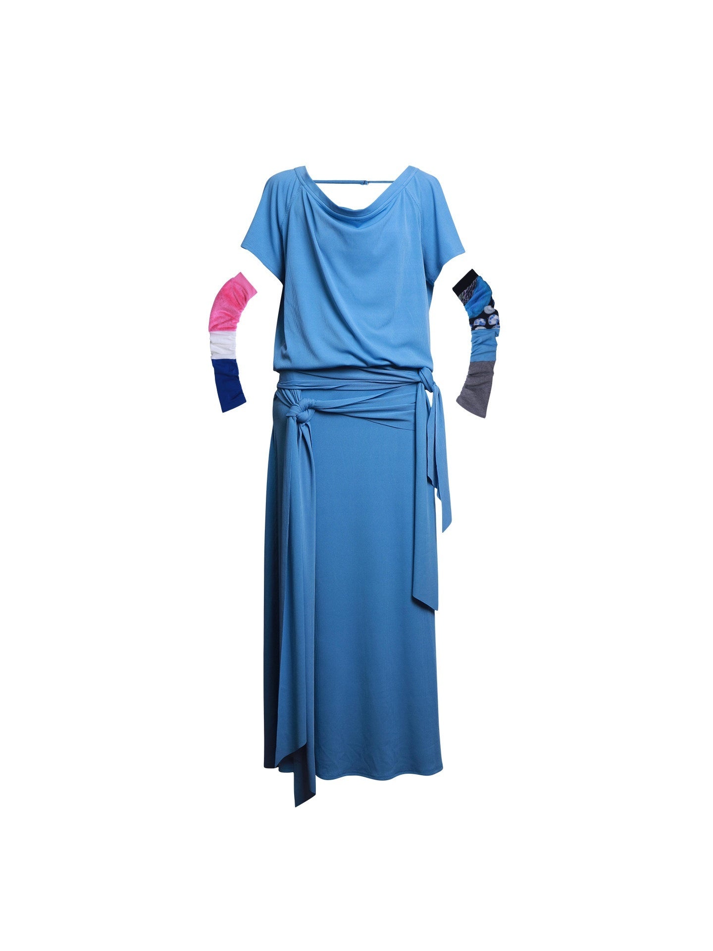 badtaste_Rose_Pink_Vintage_Solid_Lapel_Tie_Oversized_Women's_Casual_Maxi_Dresses_970567215188_MISSTT