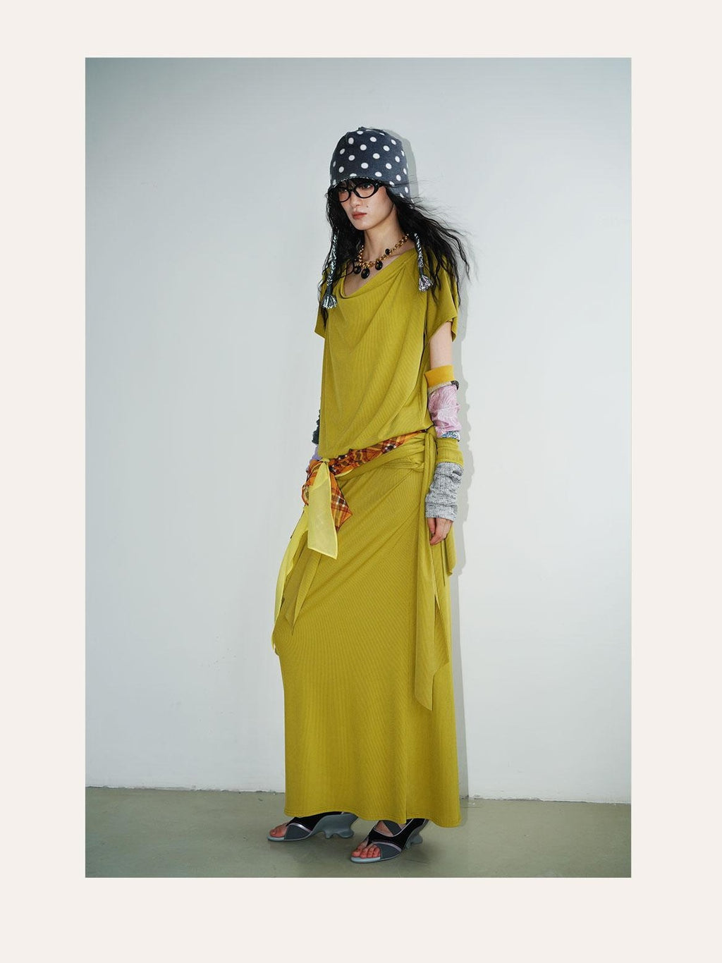 badtaste Rose Pink Vintage Solid Lapel Tie Oversized Women's Casual Maxi Dresses