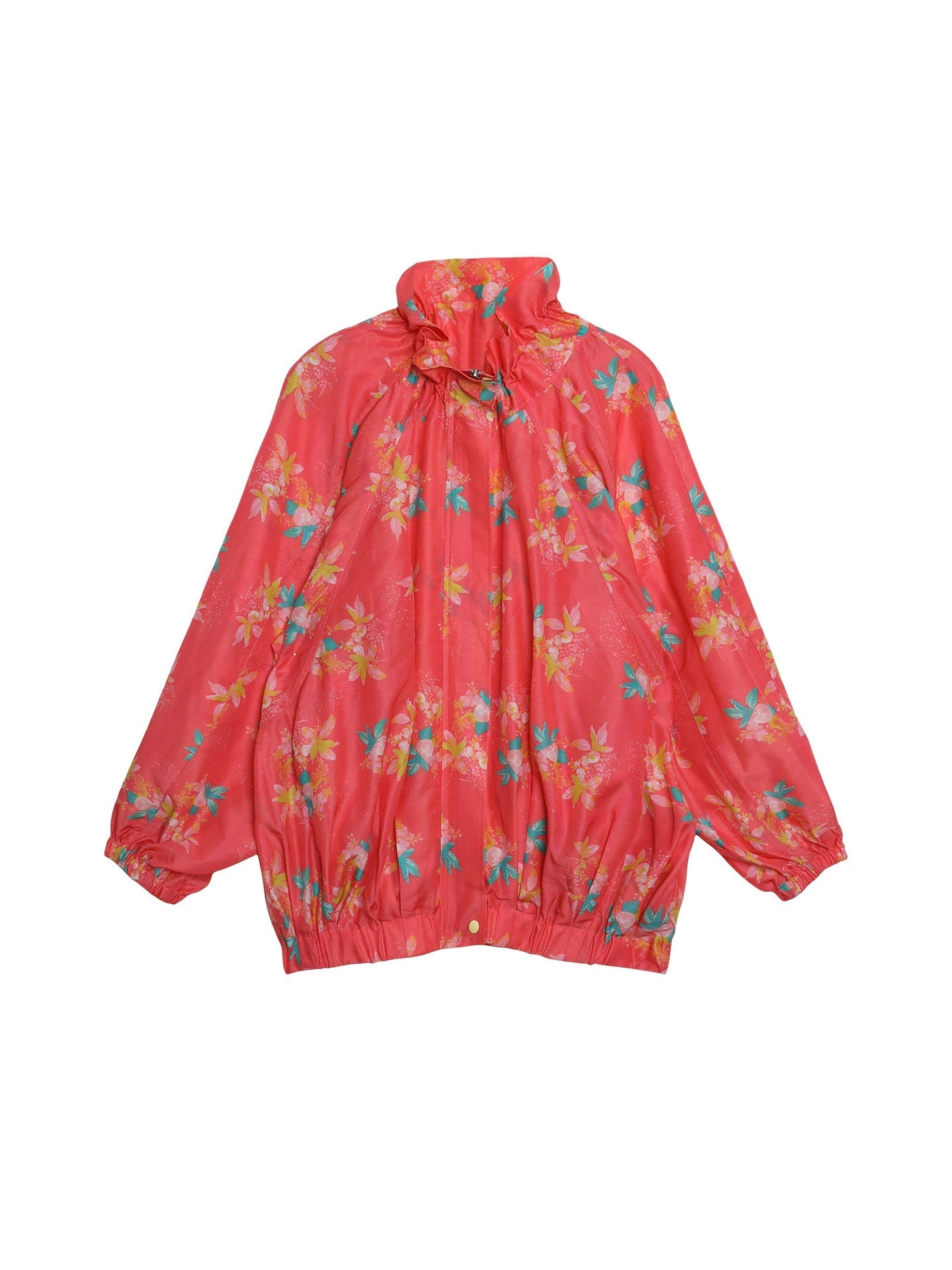 badtaste_Sheer_Floral_Print_Adjustable_Drawstring_Hem_Women's_Lightweight_Jackets_1042313172779_MISSTT