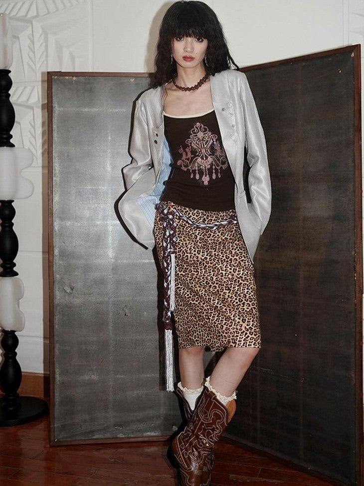 badtaste Silver Sheen Light Reflective Loose Retro Western Women's Other Material Blazers