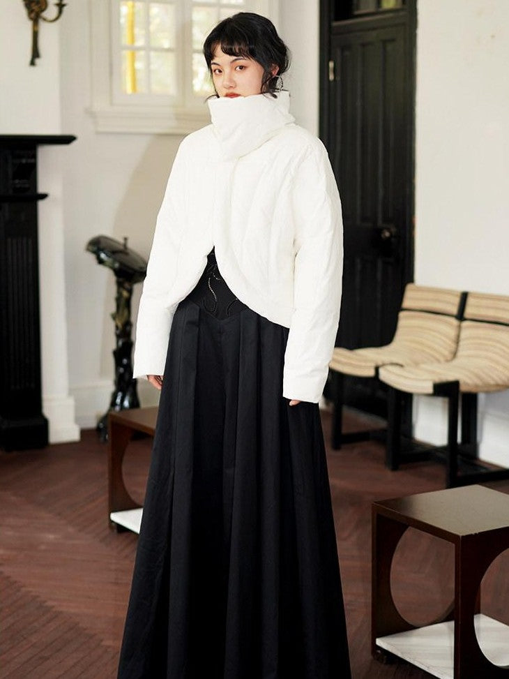 badtaste Slimming Solid Cutout U Neck Long Sleeve Women's Casual Maxi Dresses