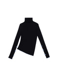 badtaste_Solid_Color_High_Neck_Split_Panel_Slim_Women's_Long_Sleeve_T-shirts_975701036600_MISSTT