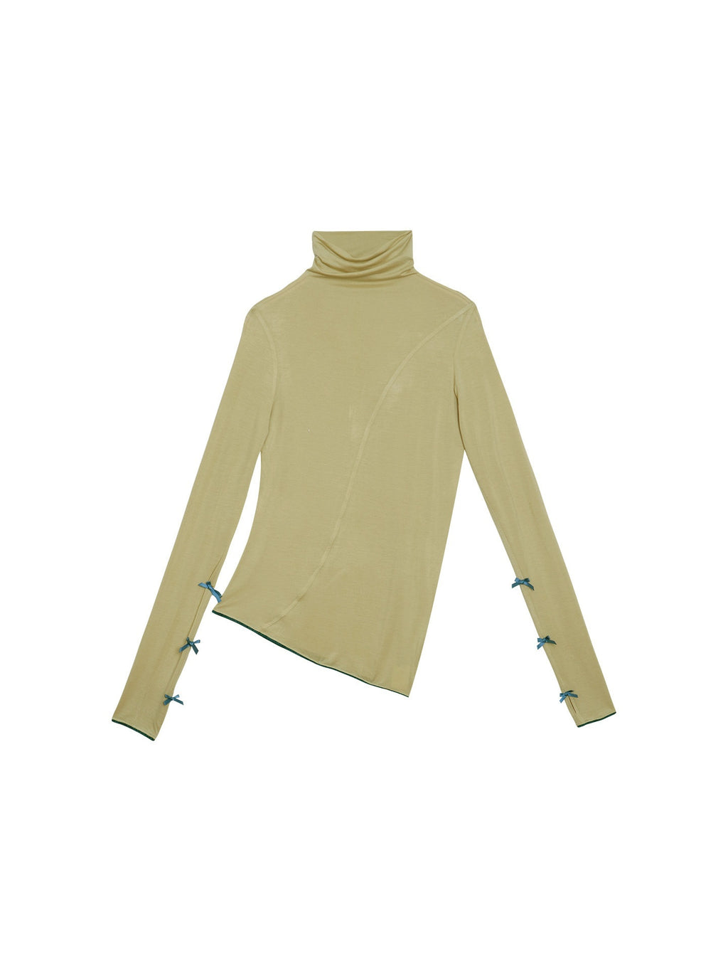 badtaste_Solid_Color_High_Neck_Split_Panel_Slim_Women's_Long_Sleeve_T-shirts_975701036600_MISSTT