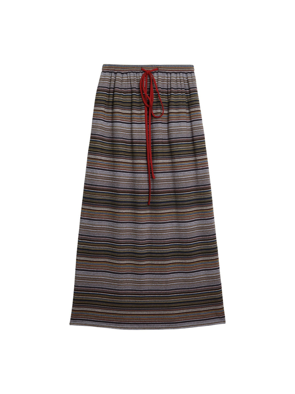 badtaste_Striped_Colorblock_Drawstring_Low_Waist_H_Straight_Women's_Brushed_Midi_Skirts_999421878578_MISSTT