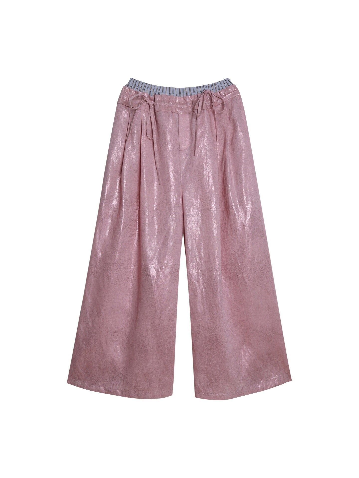 badtaste_Striped_Linen_Patchwork_Elastic_Waist_Lightweight_Loose_Women's_Wide-leg_Pants_1058320259471_MISSTT