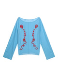 badtaste_Textured_Sheer_Embroidered_Rhinestone_Floral_Women's_Mesh_Long_Sleeve_T-shirts_1058864024165_MISSTT