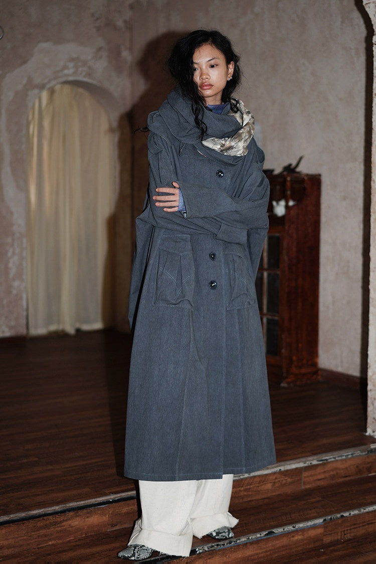 badtaste_Tie_Dye_Scarf_Two_Piece_Polo_Collar_Long_Women's_100_Cotton_Denim_Trench_Coats_735460863202_MISSTT