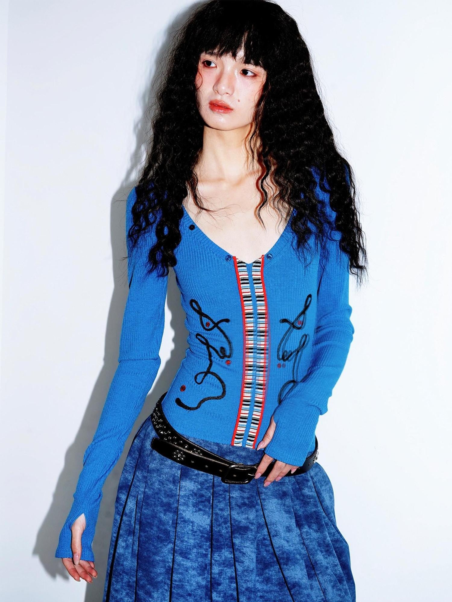badtaste Vintage Embroidered Detachable Fur Collar V-neck Women's Casual Maxi Dresses