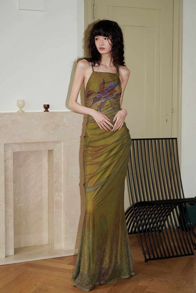 badtaste_Vintage_Neo_Chinese_Print_Backless_Women's_Mesh_Bodycon_Maxi_Dresses_711997685200_MISSTT