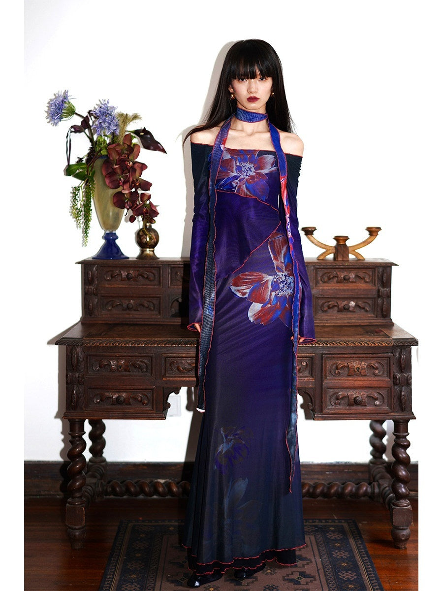 badtaste_Vintage_New_Chinese_Printed_Convertible_Slim_Women's_Mesh_Strapless_Maxi_Dresses_745074486241_MISSTT