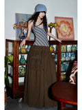 badtaste_Vintage_Striped_Patchwork_Faux_Two_Piece_Women's_Other_Fabric_Slip_Maxi_Dresses_795719298376_MISSTT