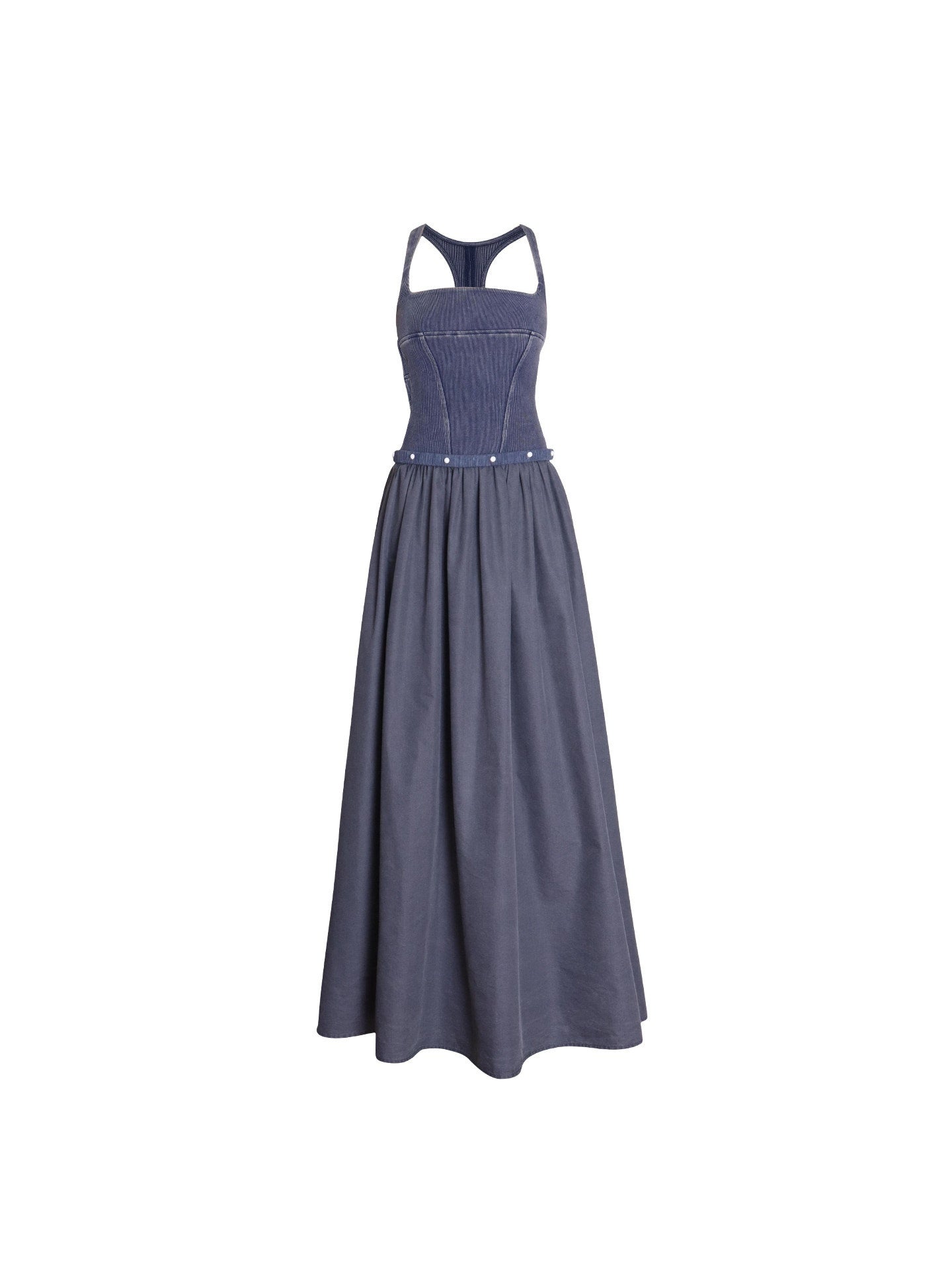 badtaste_Vintage_Washed_Square_Neck_Patchwork_Cotton_Women's_Flared_Slip_Maxi_Dresses_1047008444587_MISSTT
