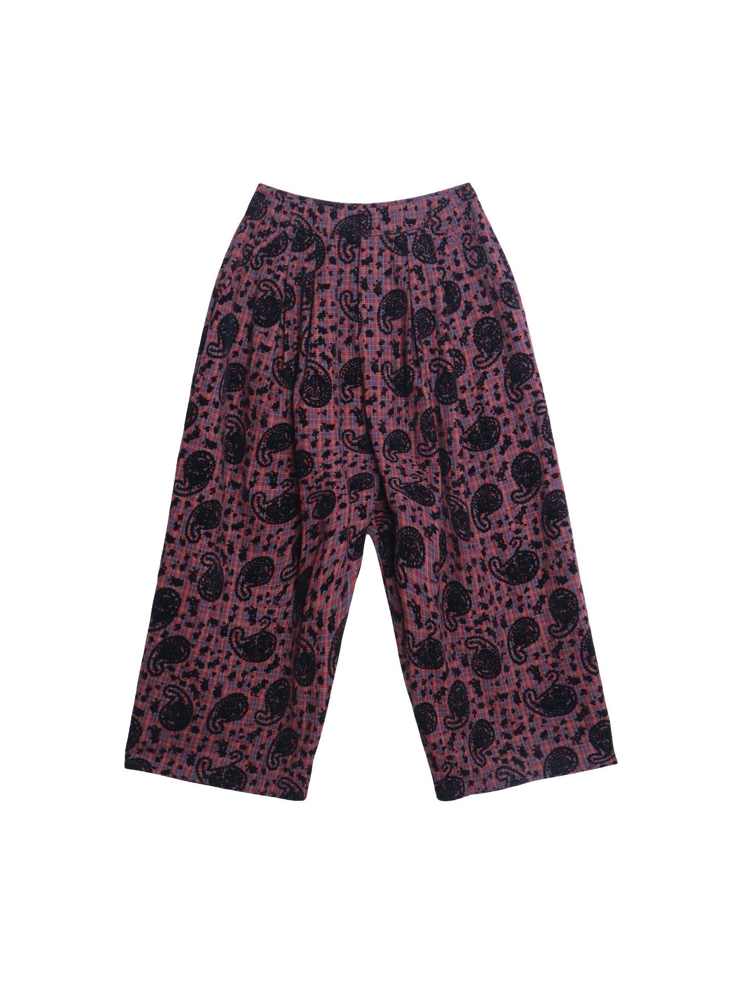 badtaste_Vintage_Western_Oversized_Paisley_Flocked_Jacquard_Women's_Wide-leg_Pants_971788365321_MISSTT