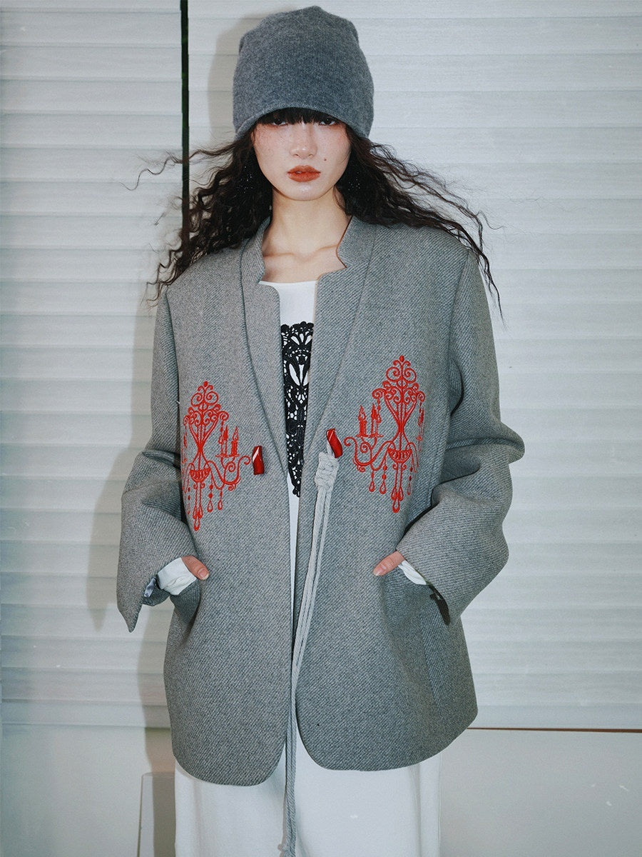 badtaste_Western_Embroidered_Frog_Button_Vintage_Women's_Wool_Alpaca_Blazers_861320676274_MISSTT