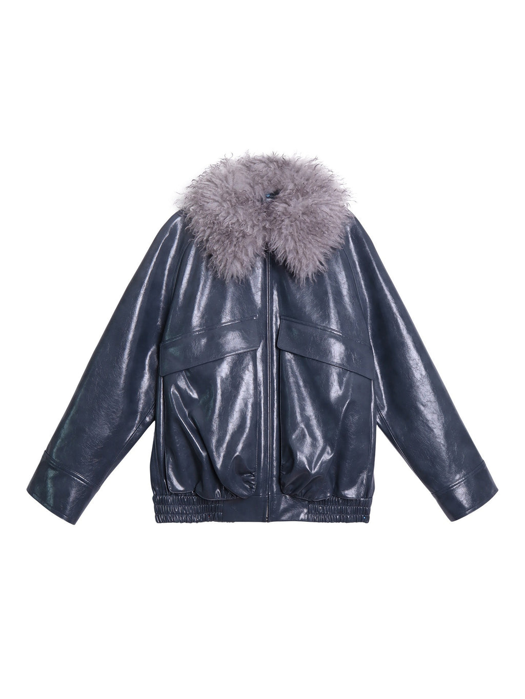 badtaste_Western_Glossy_Detachable_Fur_Collar_Loose_Vintage_Women's_Pu_Leather_Jackets_989772174632_MISSTT