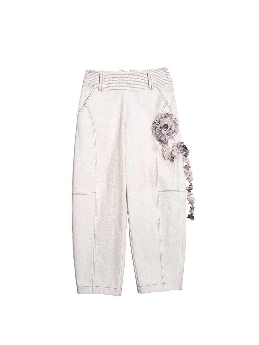 badtaste_Western_Handcrafted_Floral_Embroidery_Women's_Cotton_Linen_Baggy_Jeans_907972658450_MISSTT