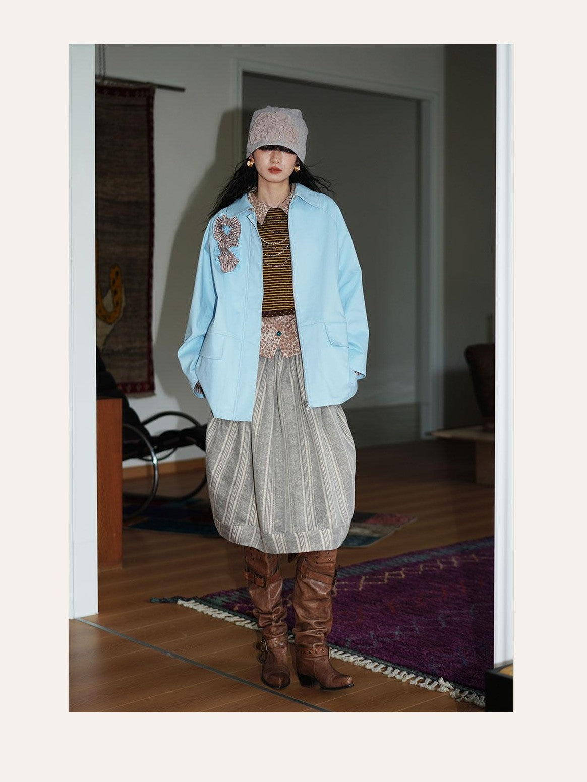 Western Handmade Floral Knot Vintage Women's Other Materials Casual Jackets