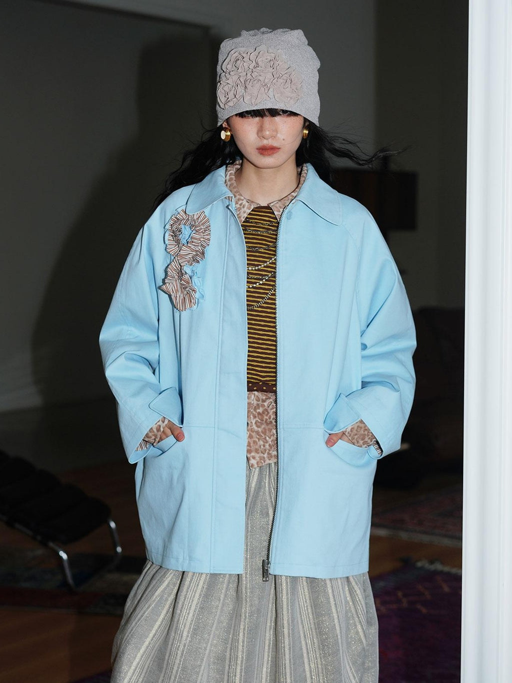 Western Handmade Floral Knot Vintage Women's Other Materials Casual Jackets