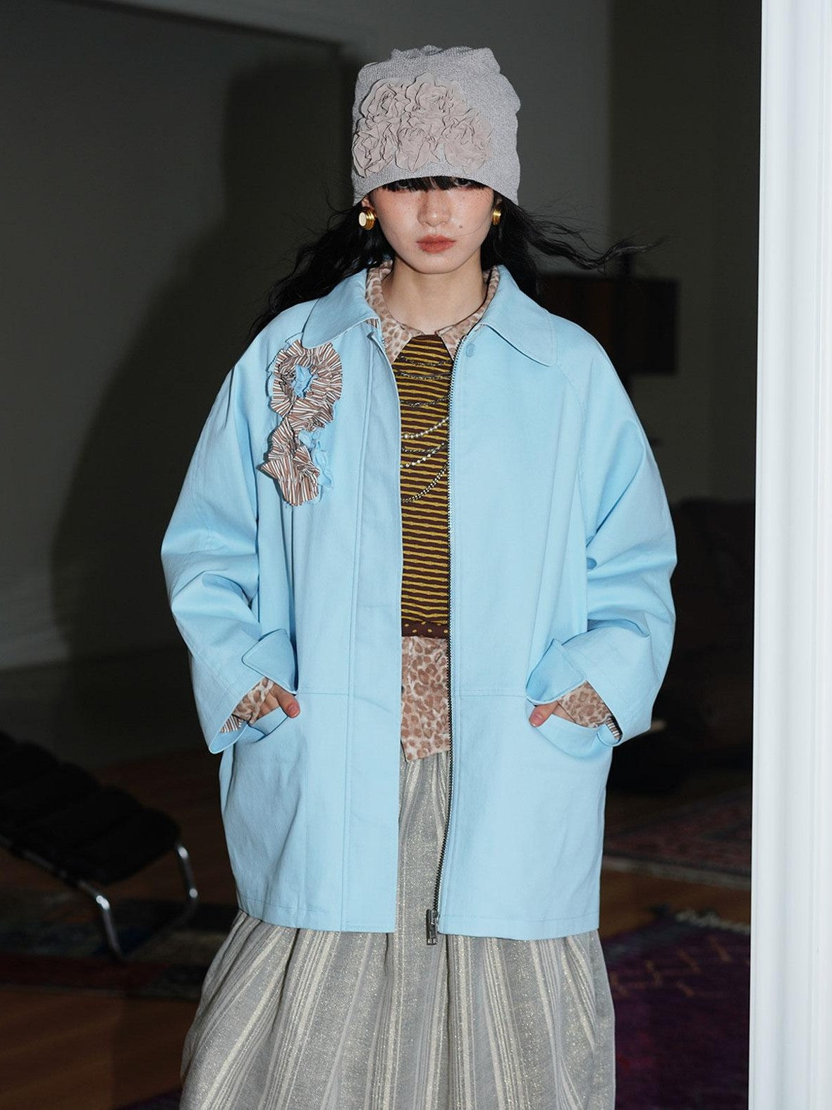 Western Handmade Floral Knot Vintage Women's Other Materials Casual Jackets