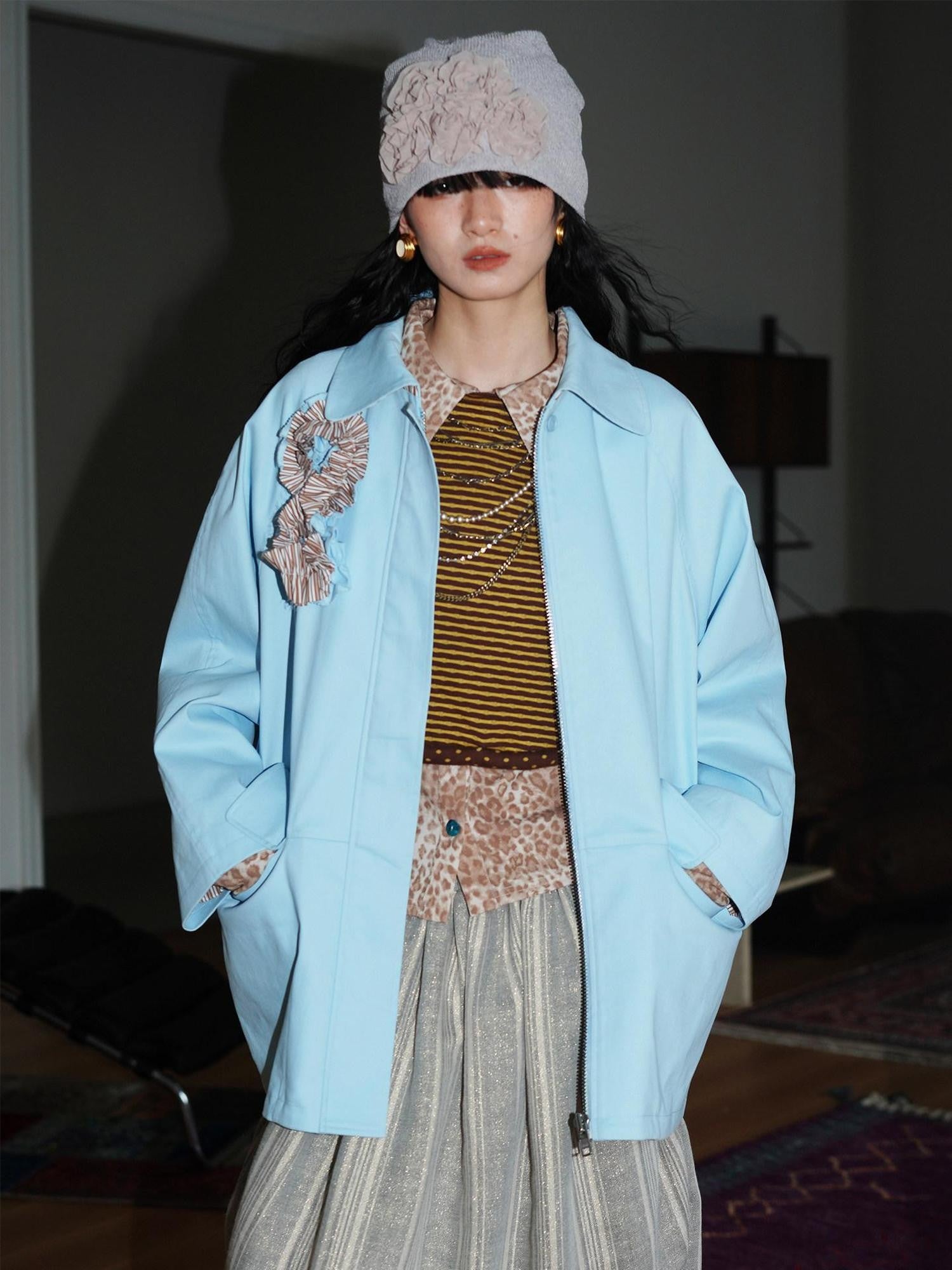 Western Handmade Floral Knot Vintage Women's Other Materials Casual Jackets