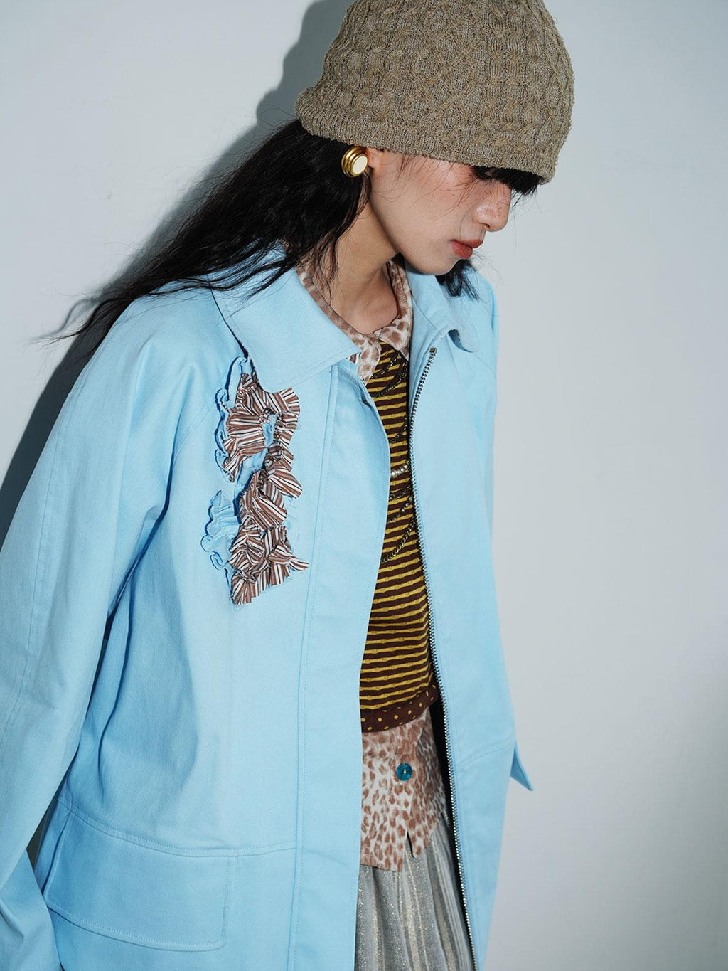 Western Handmade Floral Knot Vintage Women's Other Materials Casual Jackets