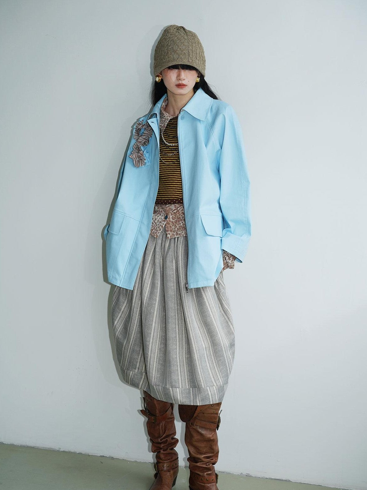 Western Handmade Floral Knot Vintage Women's Other Materials Casual Jackets