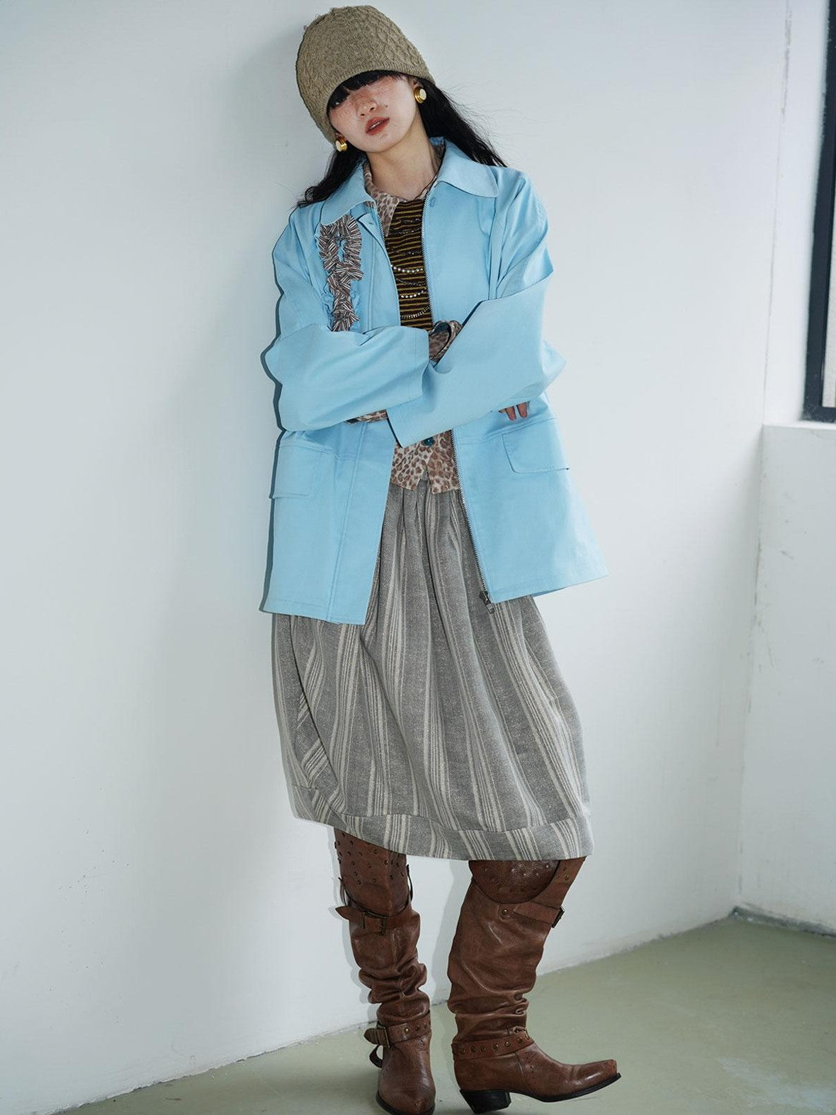 Western Handmade Floral Knot Vintage Women's Other Materials Casual Jackets