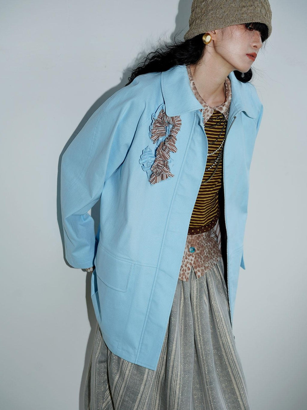 Western Handmade Floral Knot Vintage Women's Other Materials Casual Jackets