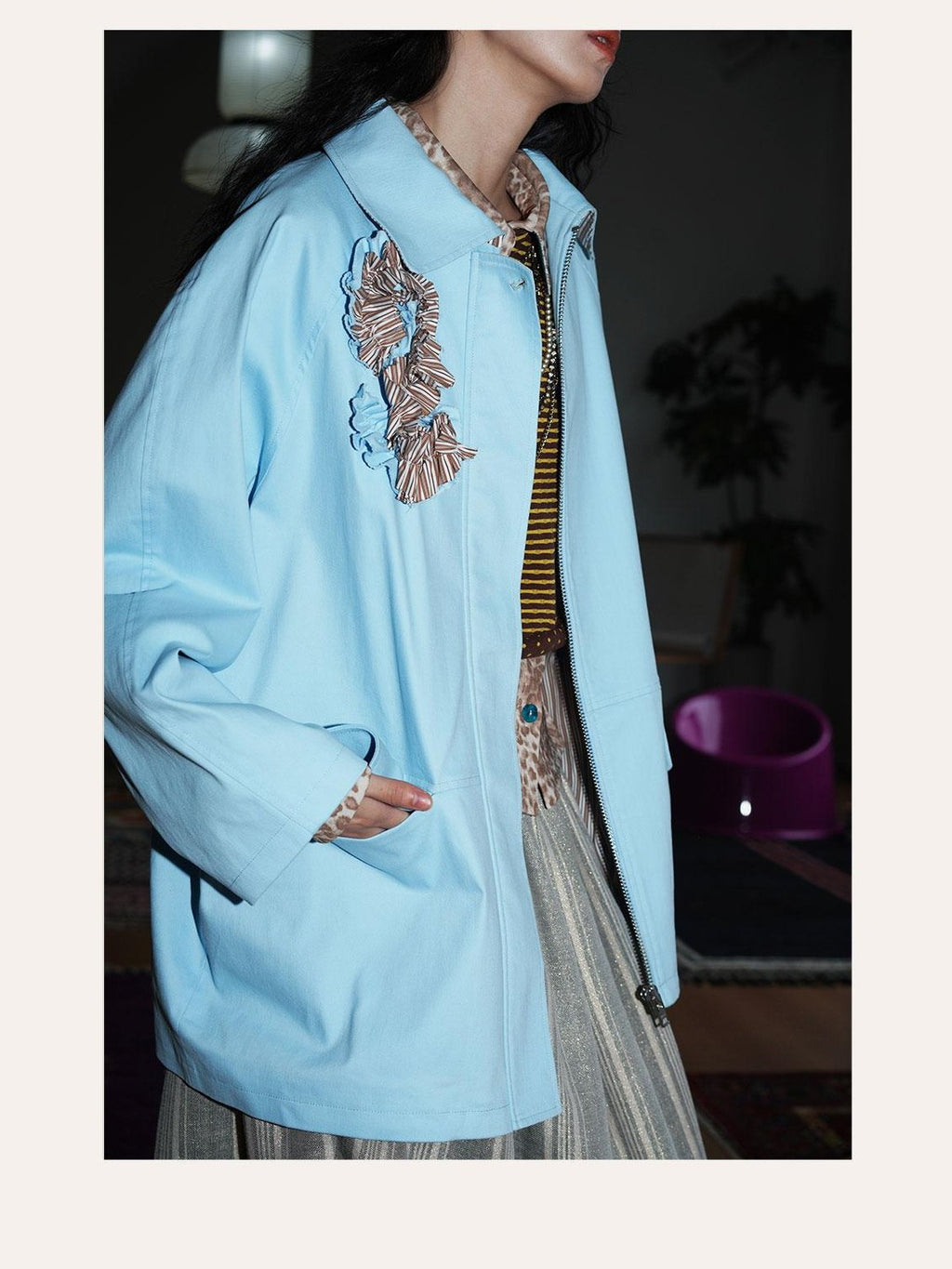 Western Handmade Floral Knot Vintage Women's Other Materials Casual Jackets