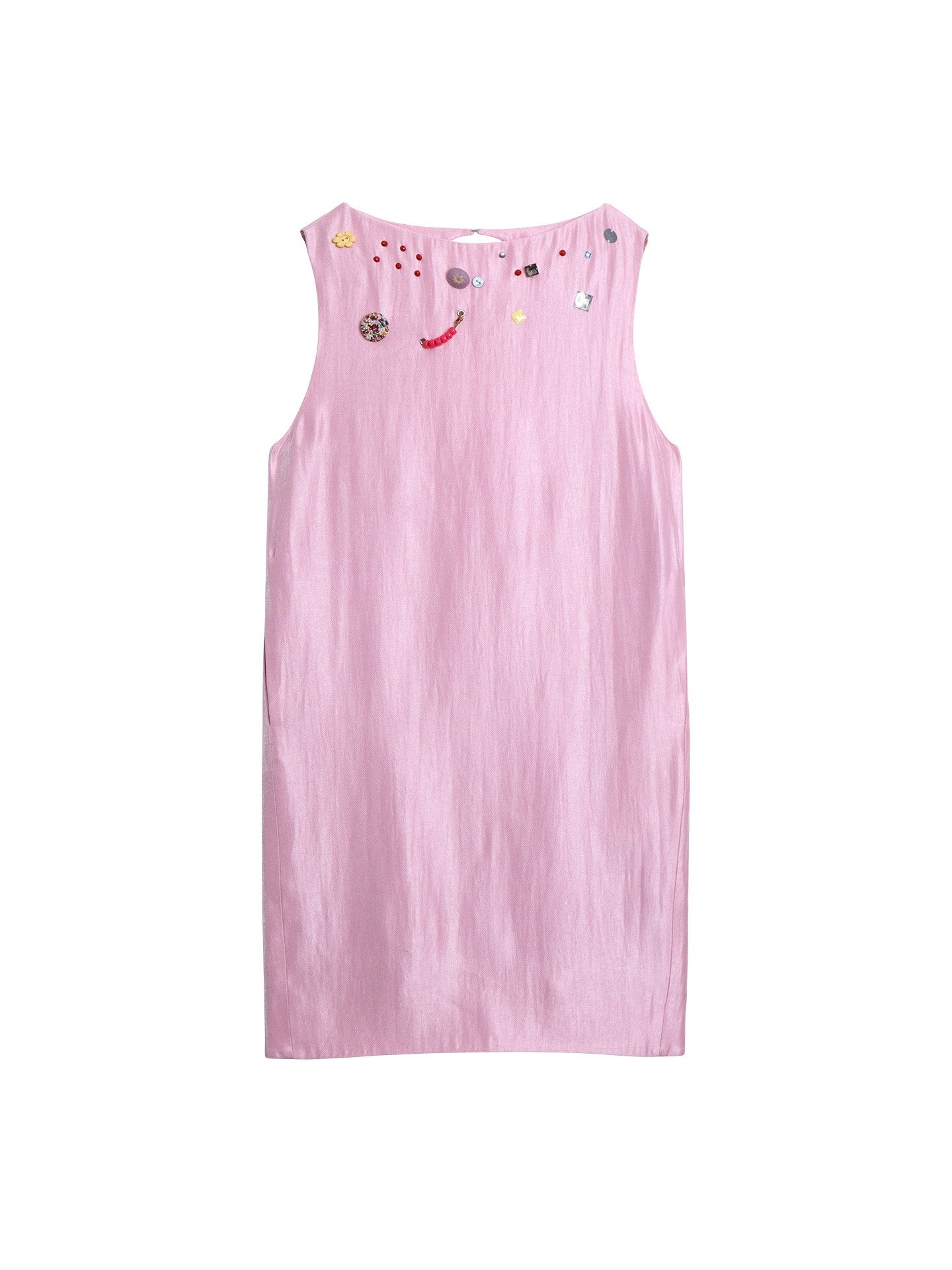 badtaste_Western_Heavy_Studded_Open_Back_Loose_Sleeveless_Women's_Casual_Midi_Dresses_1040500910802_MISSTT
