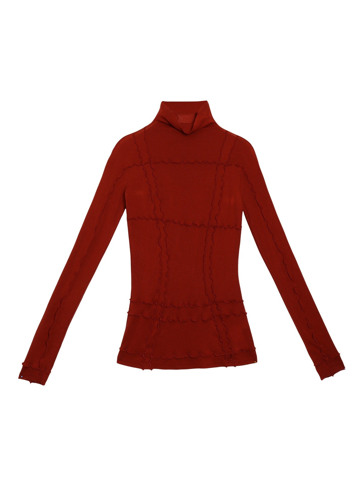 badtaste_Western_Paneled_Knit_Split_Seam_Design_Women's_Tencel_Wool_Long_Sleeve_T-shirts_990541057814_MISSTT