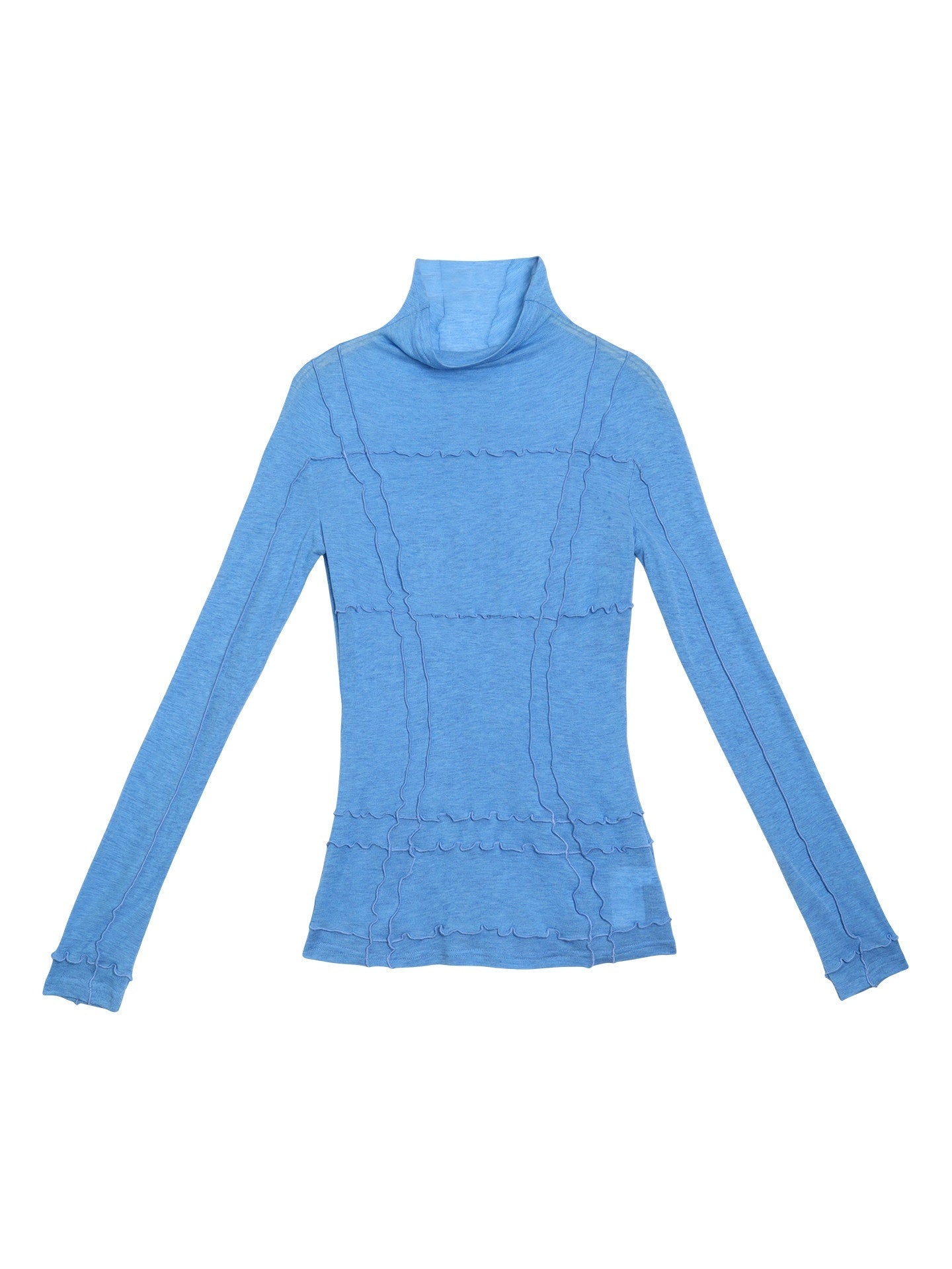 badtaste_Western_Paneled_Knit_Split_Seam_Design_Women's_Tencel_Wool_Long_Sleeve_T-shirts_990541057814_MISSTT