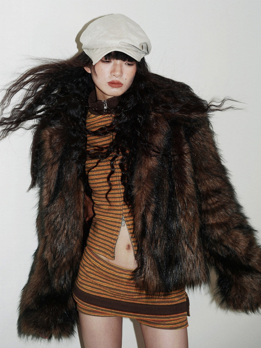 badtaste_Western_Retro_Short_Loose_Plush_Niche_Design_Women's_Faux_Fur_Coats_850156362564_MISSTT
