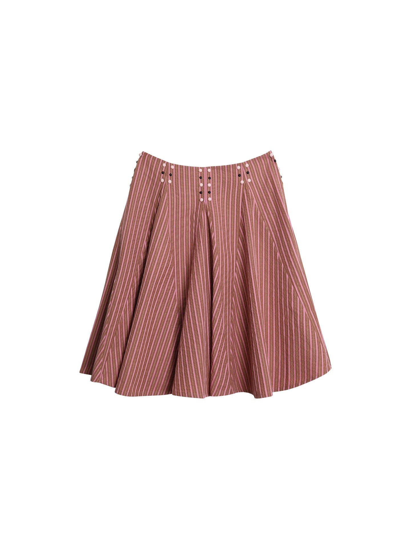 badtaste_Western_Retro_Striped_Beaded_Studded_Low_Waist_Flared_Women's_A-line_Skirts_1041448189874_MISSTT