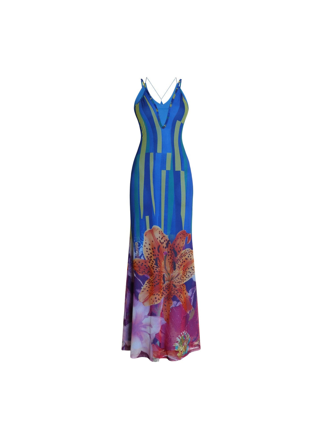 badtaste_Western_Slim_Fit_Printed_Faux_Two_Piece_Women's_Slip_Maxi_Dresses_1045197062973_MISSTT