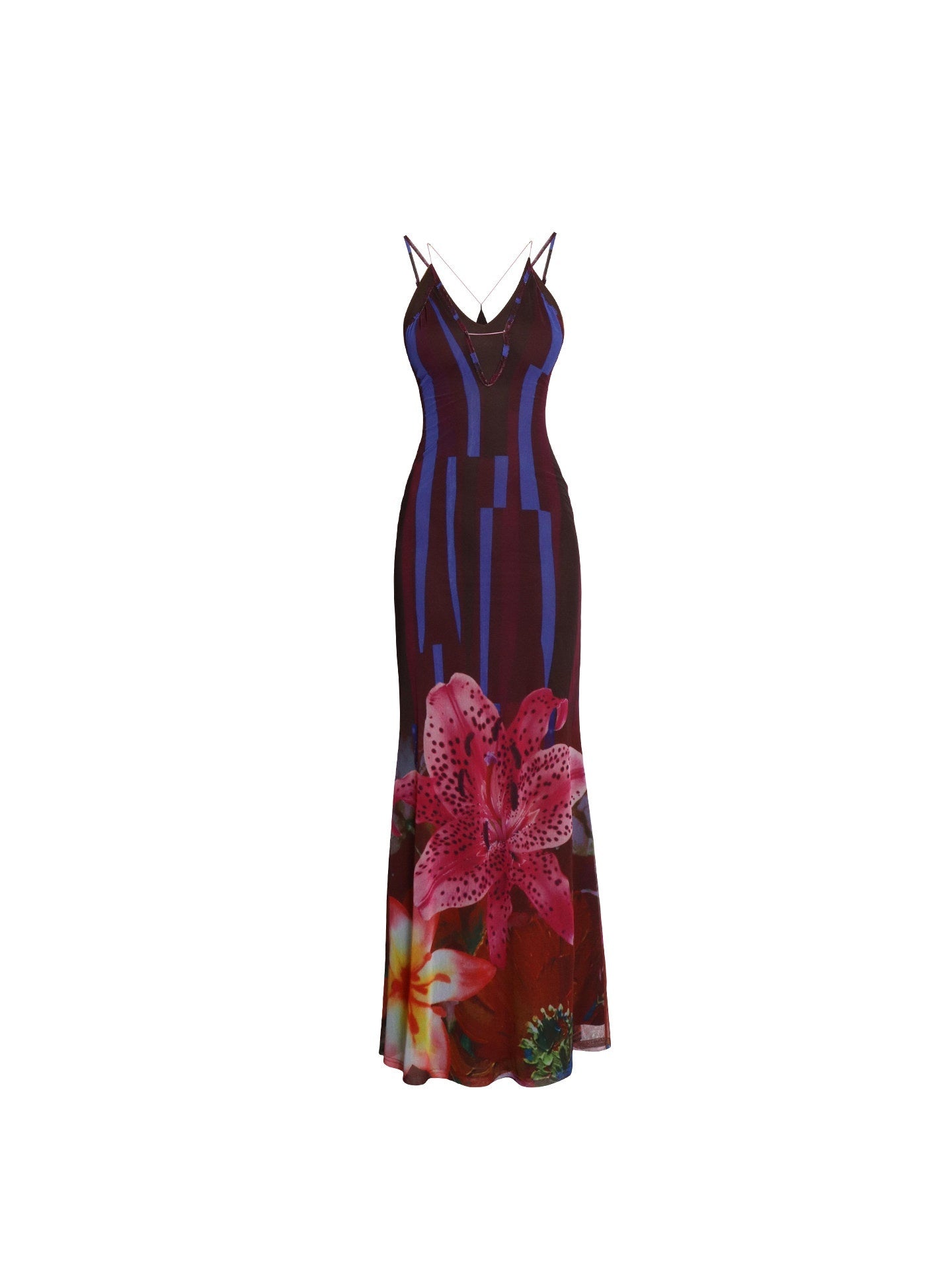 badtaste_Western_Slim_Fit_Printed_Faux_Two_Piece_Women's_Slip_Maxi_Dresses_1045197062973_MISSTT