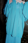 badtaste_Western_Solid_Sheer_Texture_Drawstring_Multiway_Loose_Women's_Tunic_Blouses_779891060433_MISSTT