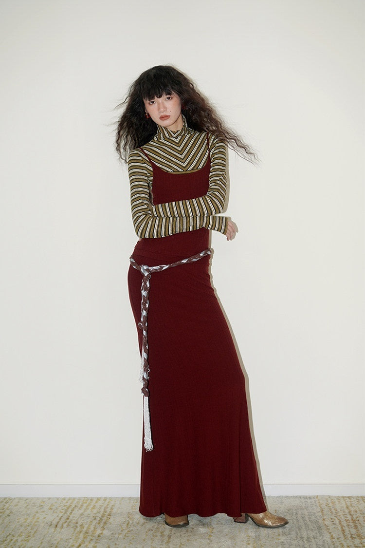 badtaste_Western_Striped_Layered_Vintage_Long_Sleeve_Women's_Casual_Maxi_Dresses_849829982529_MISSTT