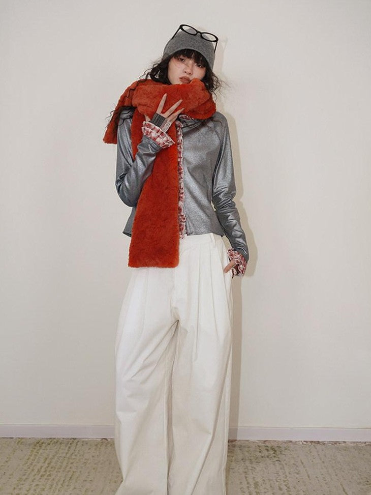 badtaste Western Vintage Metallic Sheen Patchwork Lace Women's Knit Cropped Cardigans